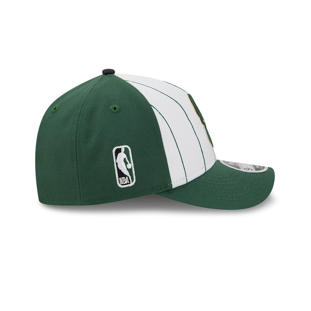 Milwaukee Bucks Hat - 2025 Tip-Off 9Forty M-Crown A-Frame Snapback Cap - New Era
